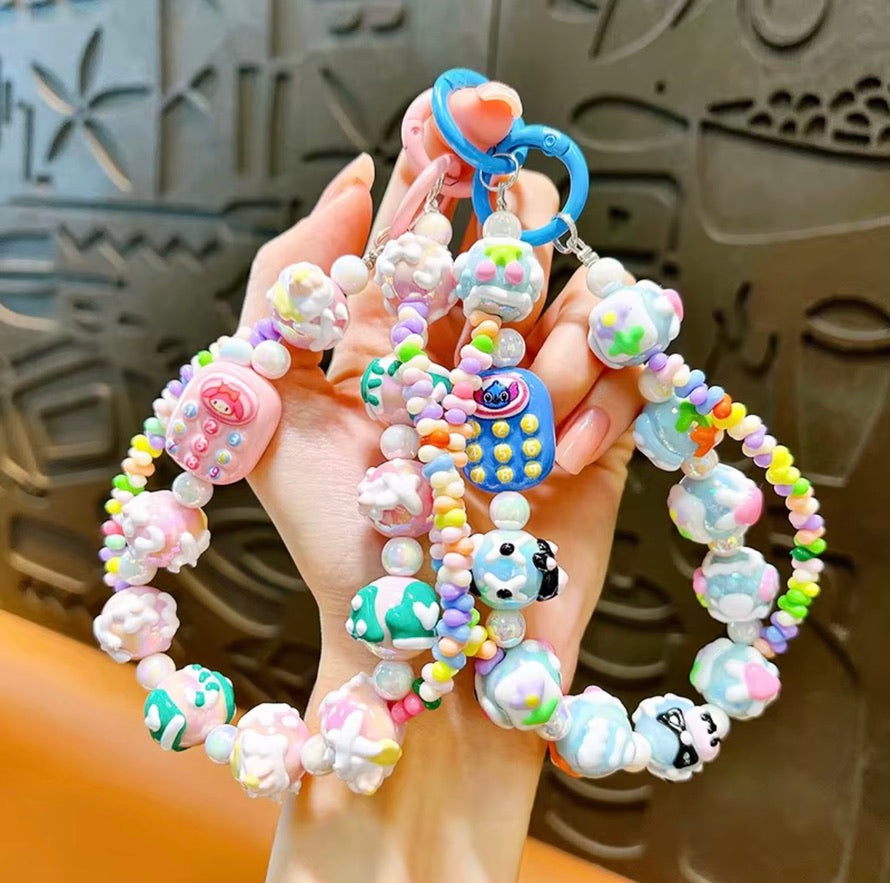 Acrylic Phone Chain Lucky Bags