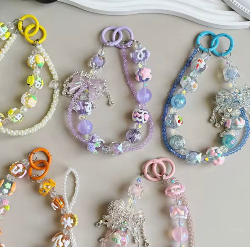 Acrylic Phone Chain Lucky Bags