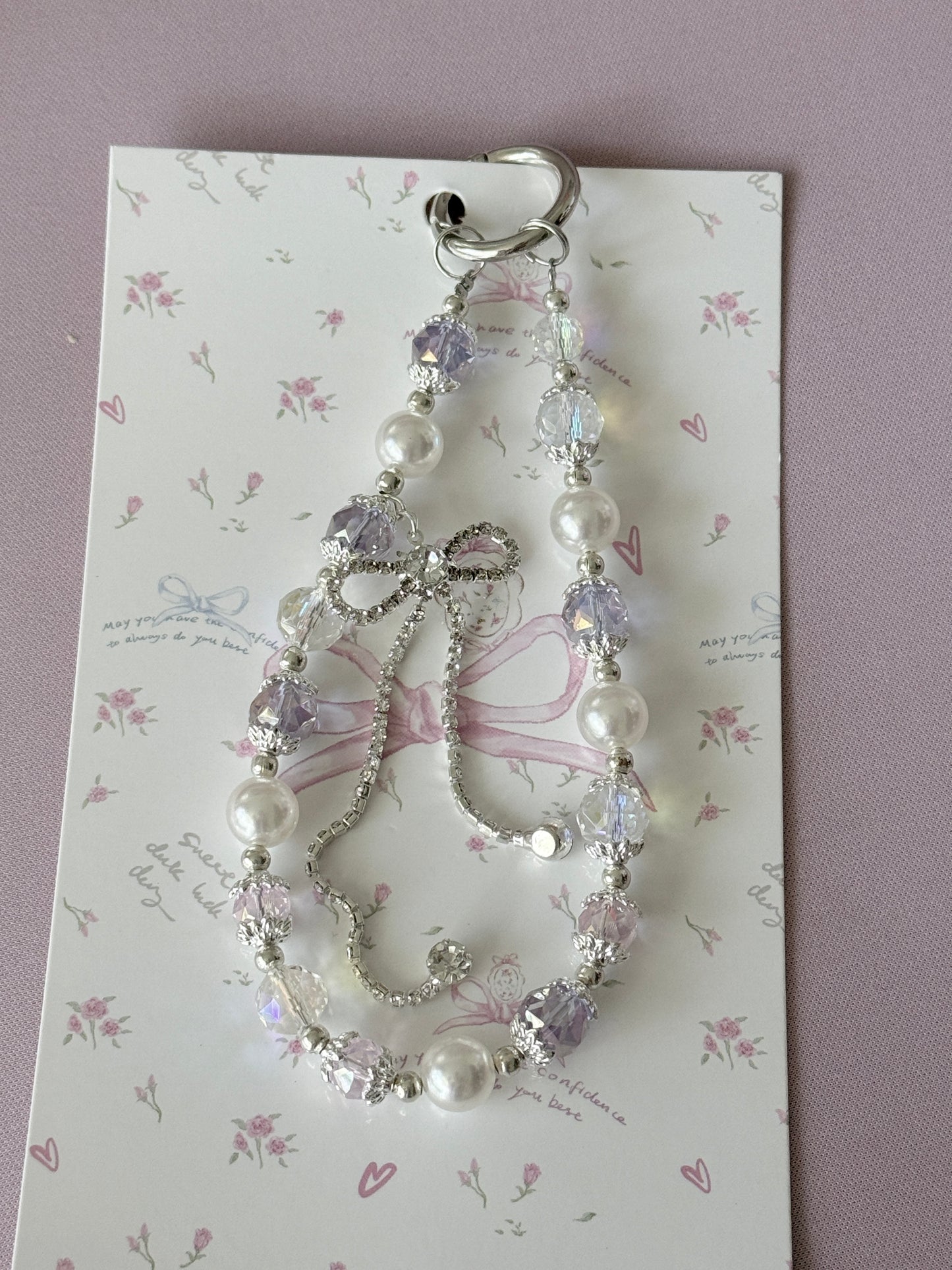 Crystal Phone/Key Chain Lucky Bags