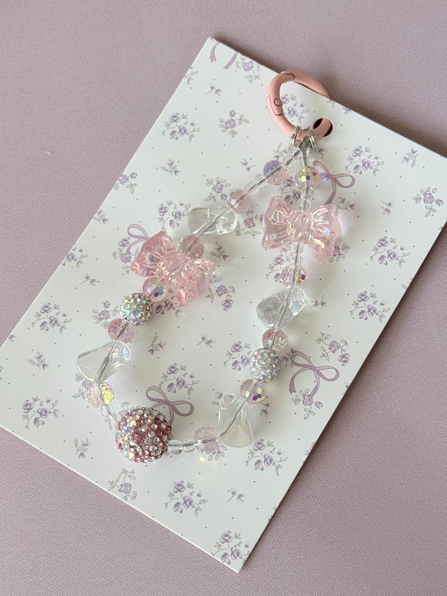 Crystal Phone/Key Chain Lucky Bags