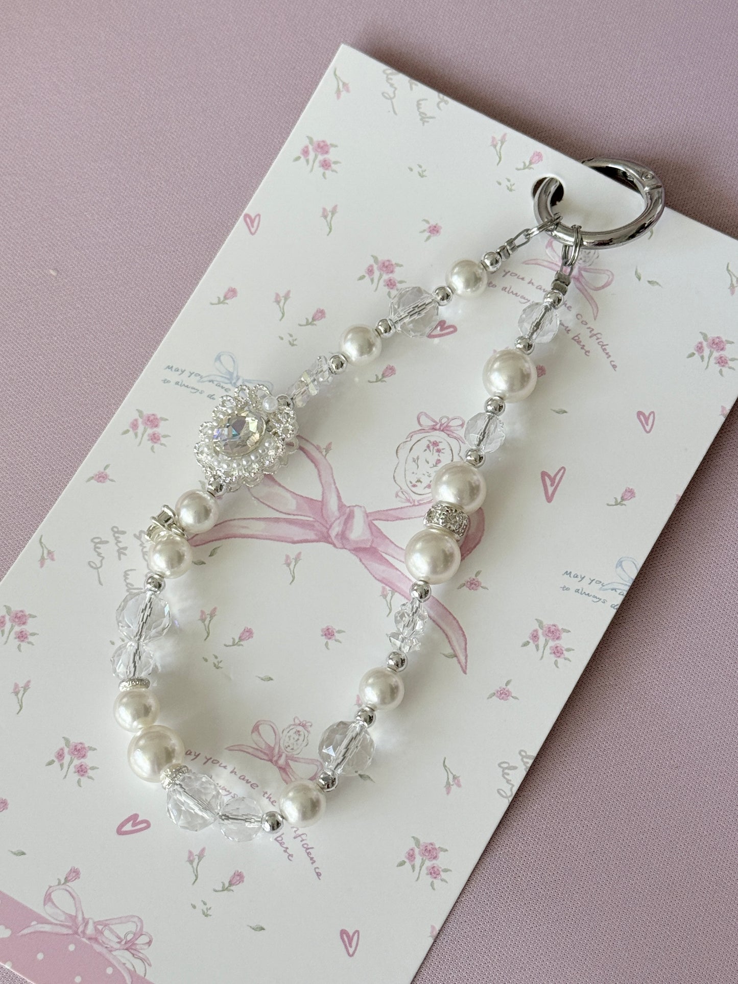 Crystal Phone/Key Chain Lucky Bags