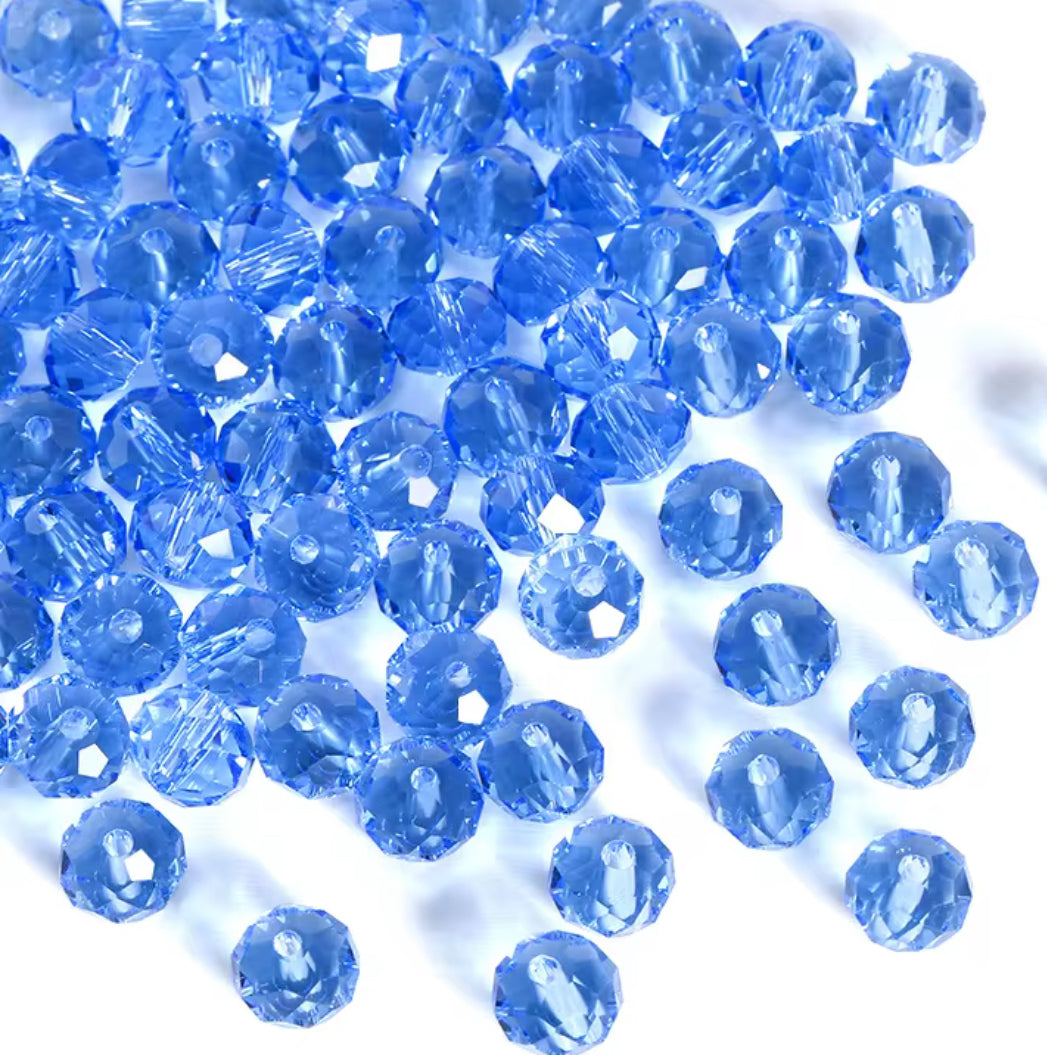 Crystal Glass Bead Bags for DIY
