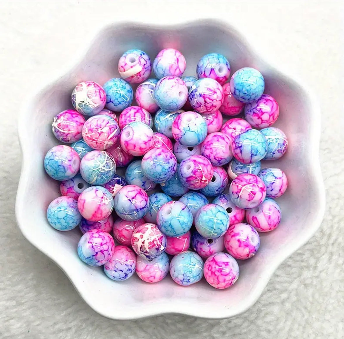 Glass Beads Lucky Bags for DIY