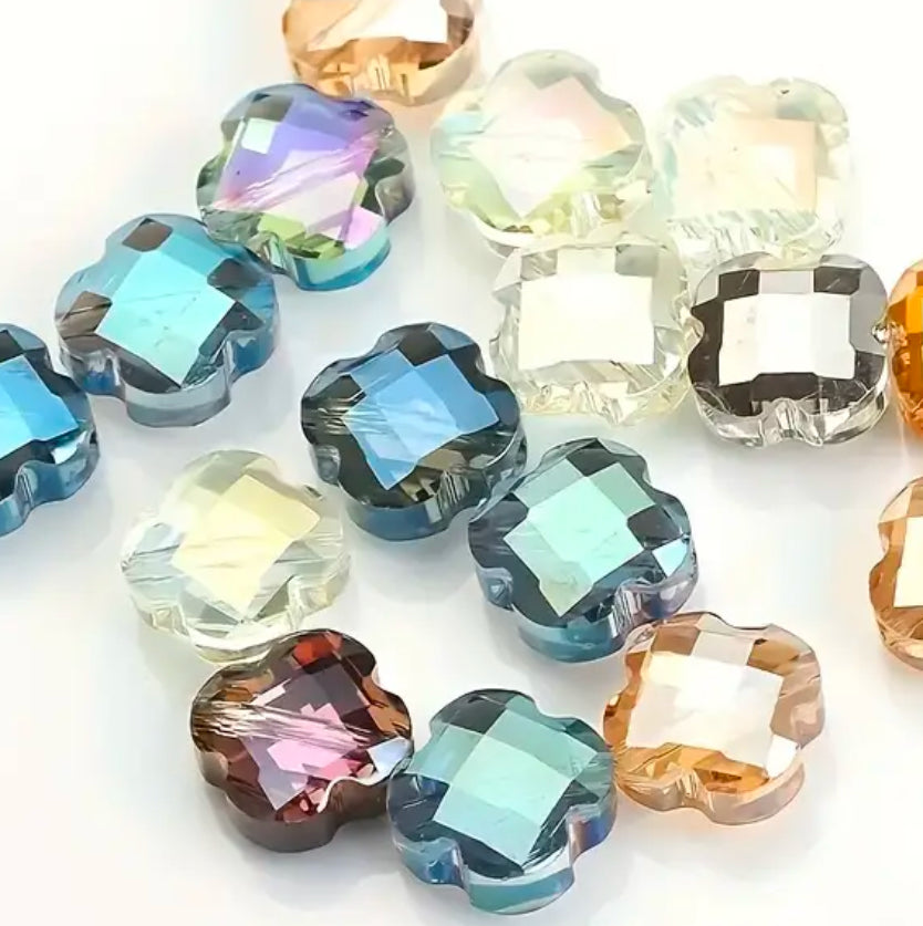Crystal Glass Bead Bags for DIY