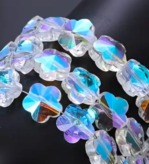 Crystal Glass Bead Bags for DIY
