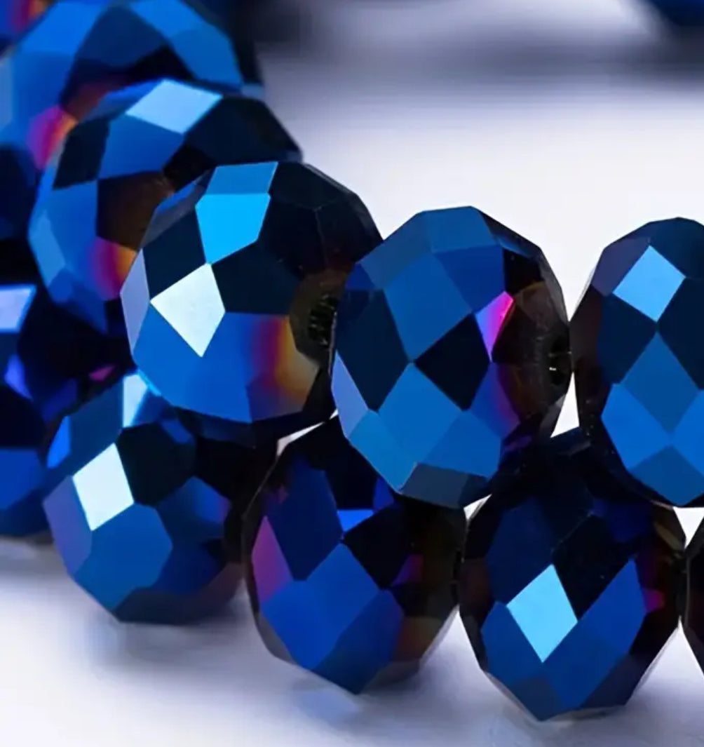Crystal Glass Bead Bags for DIY