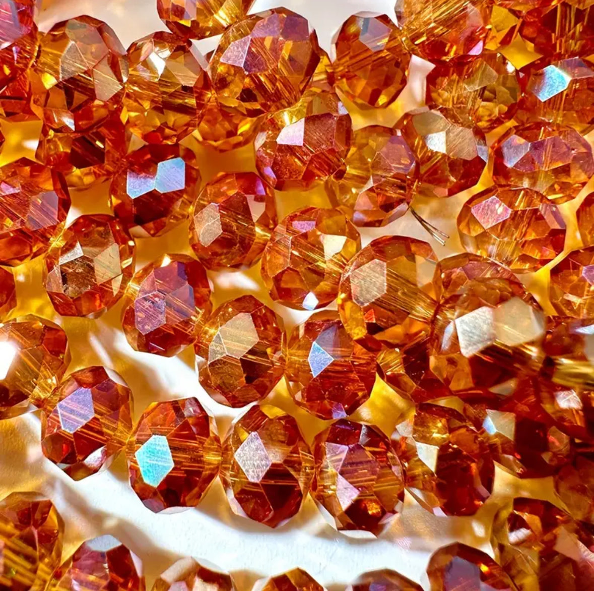 Crystal Glass Bead Bags for DIY