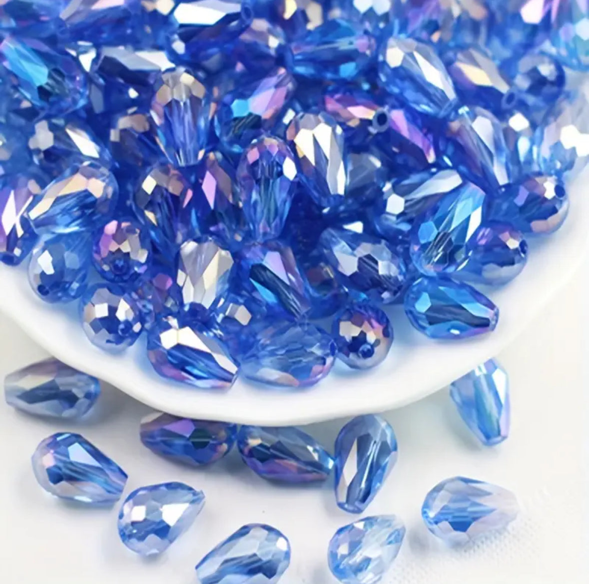 Crystal Glass Bead Bags for DIY
