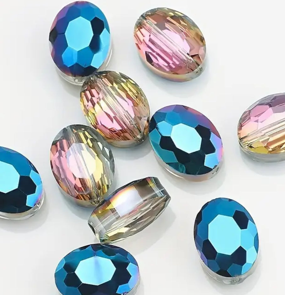 Crystal Glass Bead Bags for DIY