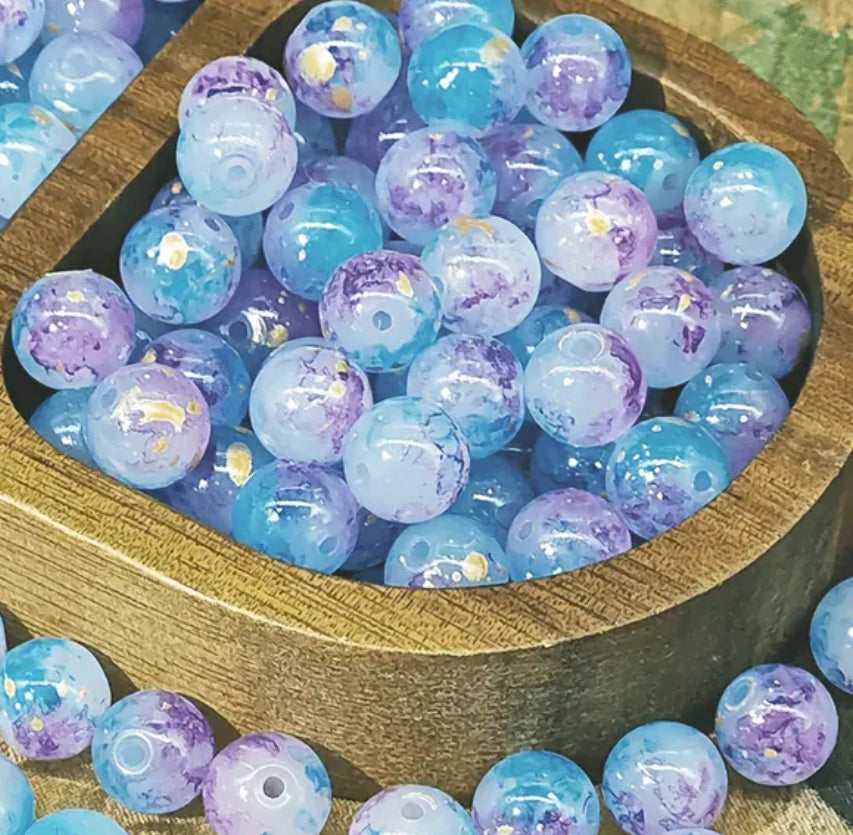 Glass Beads Lucky Bags for DIY