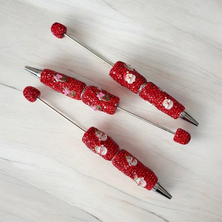 Christmas Beads & Pens