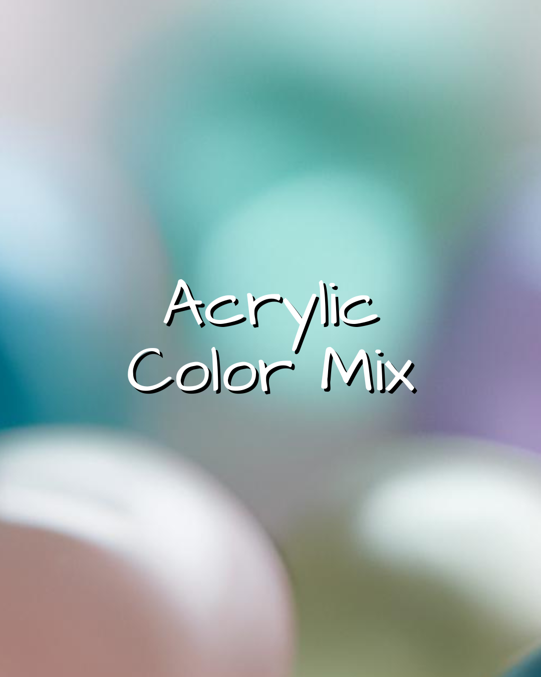 Acrylic Bead Color Mix